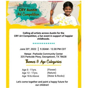 CRY Austin Art Competition - 2022